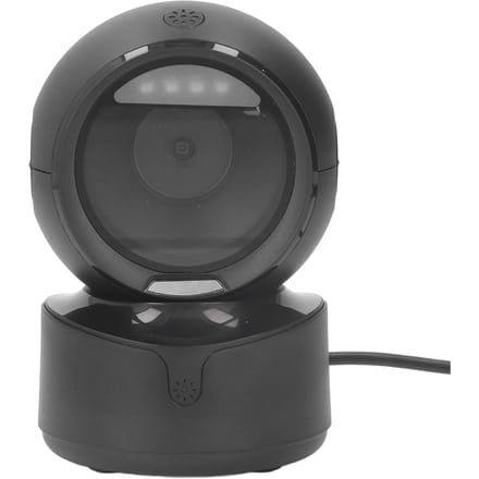 Desktop Barcode Scanner Zelfdetecterend Omnidirectioneel USB Bekabeld 1D 2D QR Barcode Lezer voor Detailhandel black