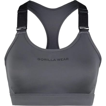 Gorilla Wear Monroe Sportbeha - Grijs - M