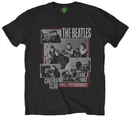 The Beatles - Final Performance Heren T-shirt - S - Zwart