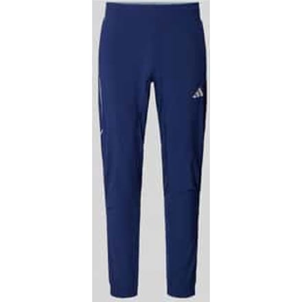 Slim fit sweatpants met logoprint, model 'Tech'