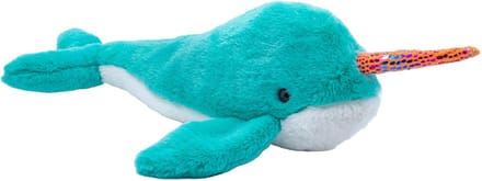 Cute since 1999 - Knuffel narwal - Aquagroene narwal speelgoed- Baby knuffel - 40cm