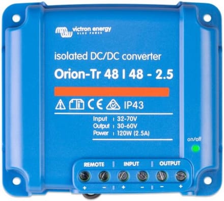 Victron Energy Orion-Tr 48/48-2,5A Converter 120 W 48 V - 48.2 V Op afstand bedienbaar