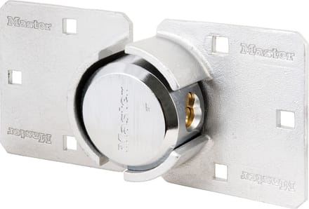 Master Lock Hang- en overvalslot set staal zilverkleurig 736EURD