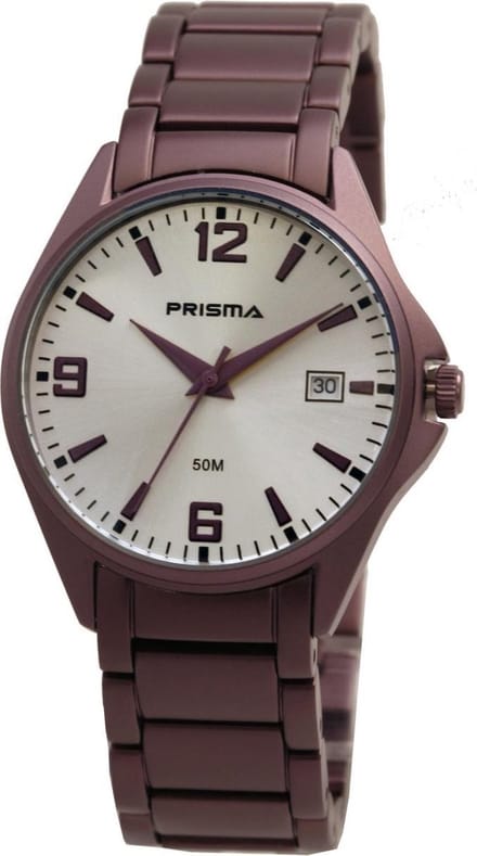 Prisma Dameshorloge P.1298  Aluminium