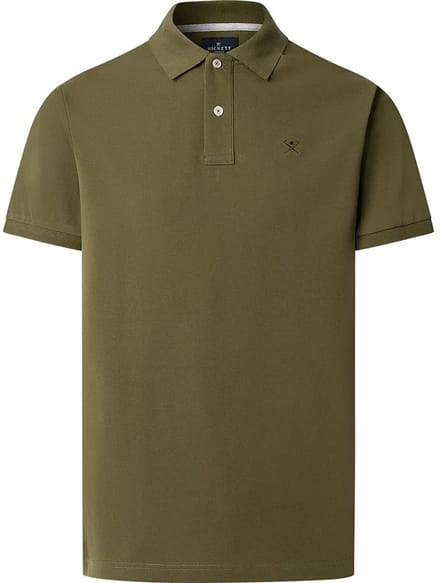 Hackett Hm5600093 Slim Fit Korte Mouw Poloshirt Groen M Man