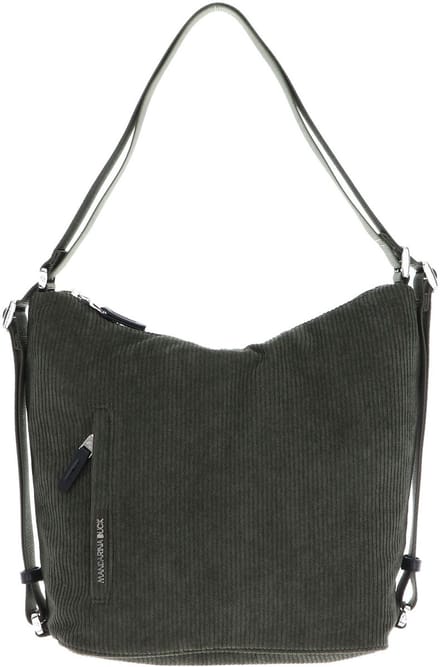 MANDARINA DUCK schoudertas Hunter Velvet Slide Bag Pirite donkergroen