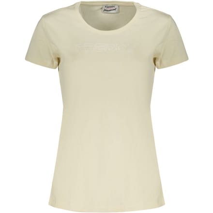 Freddy Beige Katoenen Dames T-shirt