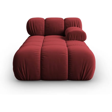 Modulair-chaise longue Tropea rechts velvet | Milo Casa