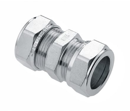 Bonfix messing knelfitting 12mm recht FF