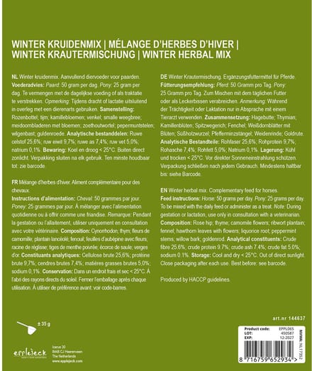 Epplejeck Epplejeck Winter Kruidenmix