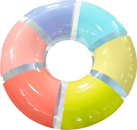 Sunnylife Zwemband - Zwemring - Opblaasbaar - Rainbow Gloss - ∅ 110cm