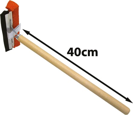 Carpoint Raamtrekker en Wisser 20cm - Steel 40cm - Oranje