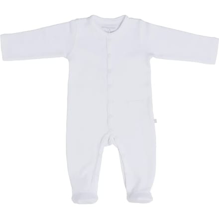 Baby's Only Boxpakje met voetjes Pure - Wit - 68 - 100% ecologisch katoen - GOTS