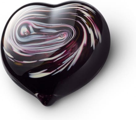 Pebble knuffelsteen Aubergine Taupe - hart - urn ornament - 20 ml