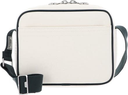 LACOSTE Schoudertas Reporter Bag Farine Sinople Crème