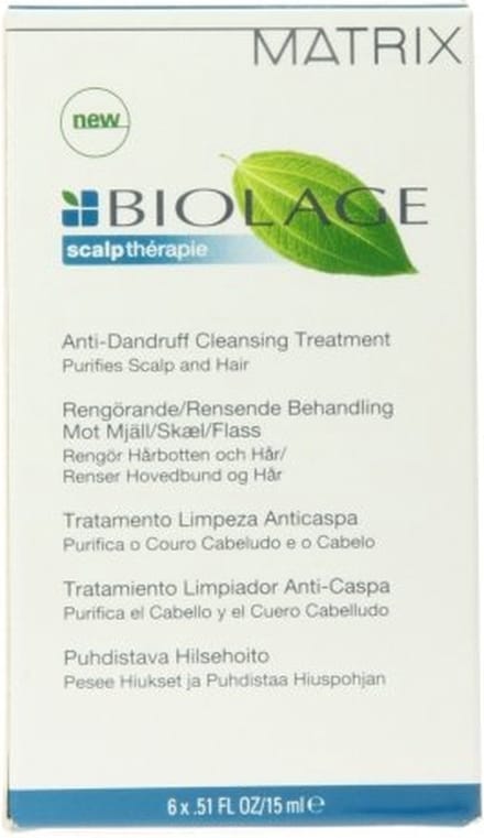 Biolage Scalptherapie Anti-dandruff Cleansing Treatment 6x15ml