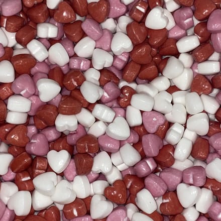 Valentijn dextrose hartjes - 450 gram - Snoep - Decoratie - Versiering - Cadeautje voor hem / haar - Moederdag