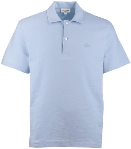 Lacoste poloshirt korte mouw lichtblauw