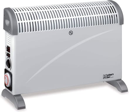 Plein Air TC-T24 Convector Kachel – 2000W – 3 Warmtestanden – Krachtige en Efficiënte Verwarming – Wit