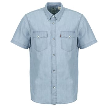 Levi's Short Sleeve Relaxed Fit Western Shirt Maat: S | Casual Overhemden Outlet | Heren | Blauw