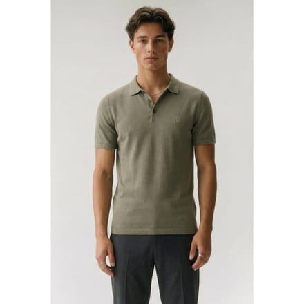 Dstrezzed Ds_cami Polo Green Shadow Green Shadow Maat: L | Poloshirts Outlet | Heren | Groen
