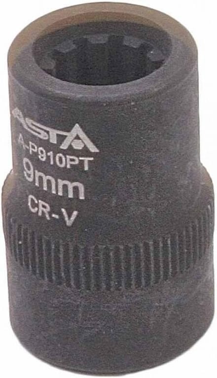 Remklauw dop 9 mm - Moerdop - Dop - Porsche, VW en Audi - ASTA
