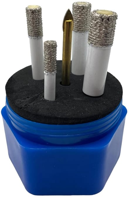 Diamantboor Set voor Tegels en Harde Materialen – 6 t/m 12 mm