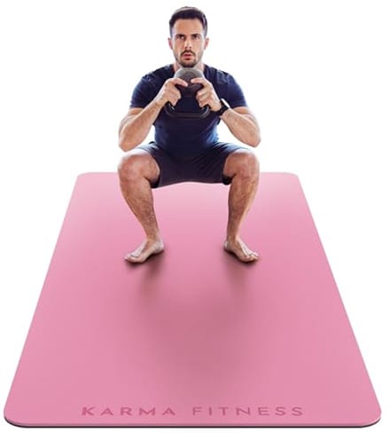 Extra brede en dikke yogamat - Antislip en duurzaam voor thuistrainingen