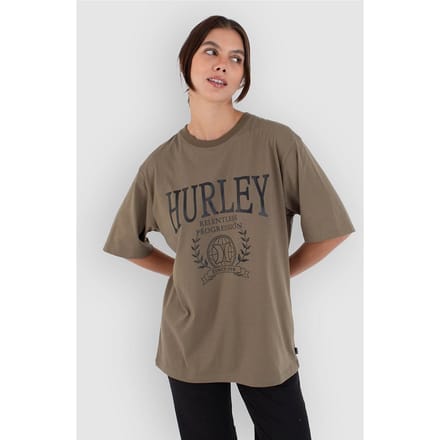 Hurley Rebulid Oversize Fit T-Shirt grijs