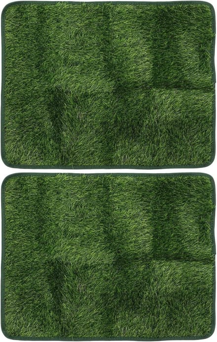 Kunstgras Hondentoilet - Plasmatten - Zindelijkheidstraining - Wasbaar en Herbruikbaar - 58.5 x 46 cm - Groen