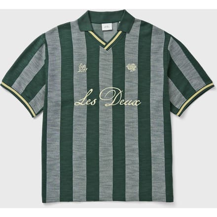 Stripe Jacquard Football Jersey