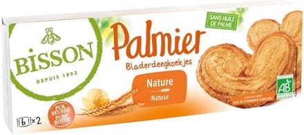Bisson Palmier bladerdeegkoekjes 100 gram