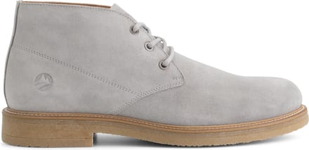 Travelin' Redhill Heren - Halfhoge veterschoenen - Suede - Grijs