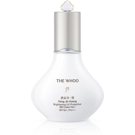 The whoo Gongjinhyang Seol BB Crème Éclaircissante Protectrice UV N°2 SPF45+ / PA+++ 40ml white