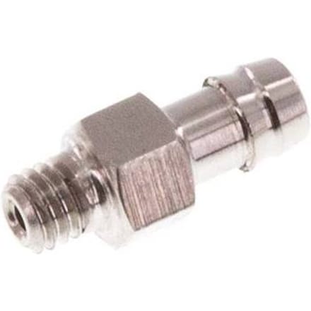 M3 Buitendraad x 3mm RVS Slangpilaar 40 Bar