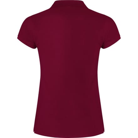 Roly Dames/Dames Ster Poloshirt (Granaatrood)