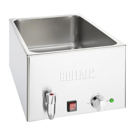 Buffalo bain marie met tapkraan zonder bakken