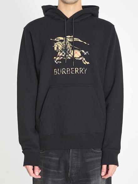 Katoenen jersey hoodie