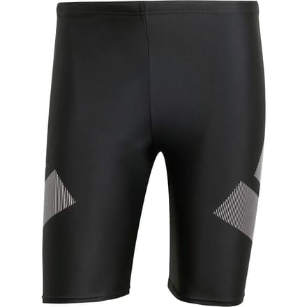 adidas Performance Big Bars Lange Zwembroek - Heren - Zwart