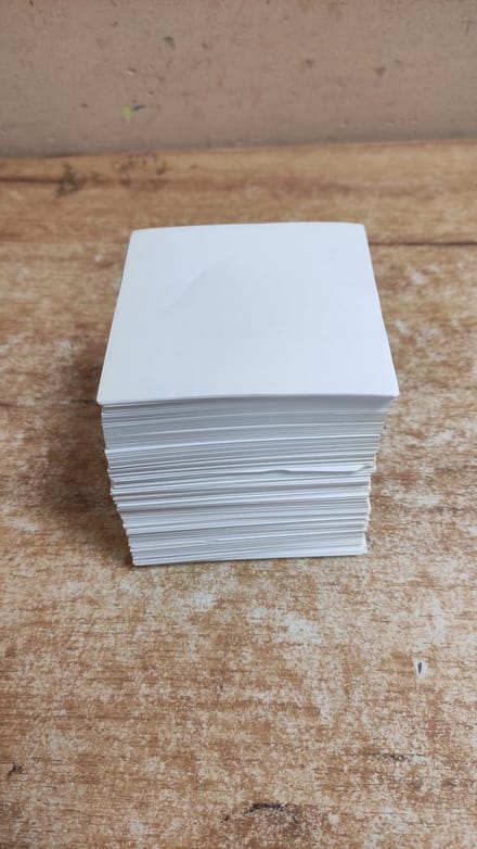 D.Rect Witte niet-klevende pads 90x90x90mm