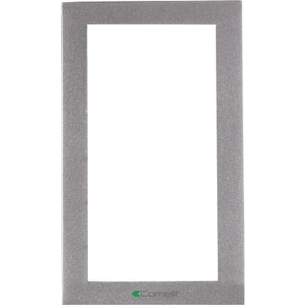 Comelit Ikall 2-Module Zilveren Aluminium Frame - 3311/2S