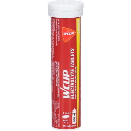 Wcup Sport Electrolyte Tablets Lemon (15 x 4,2g)
