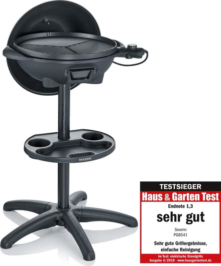SEVERIN PG 8541 - barbeque grill - matzwart