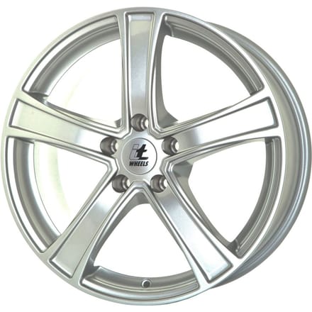 Aluminium velg 17 inch ITWHEELS Emma 5x120 7J ET40, Kleur Zilver