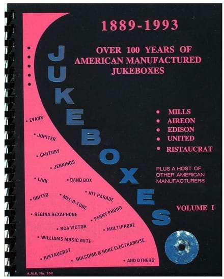 Jukeboxes 1889-1993 Boek Eerste Editie