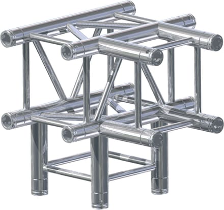 Global Truss F34, 4-Weg hoek T40 4-punt - X-stukken