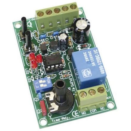 Velleman Start-stop Timer Regelbaar 70 X 45 Mm 12v Groen