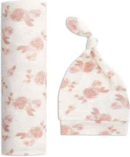 Aden + Anais Snuggle Knit gift set Rosette
