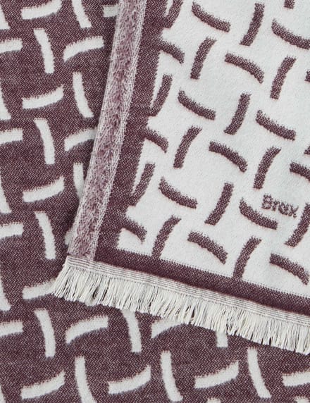 Brax Dames Sjaal  Style JENNA wine red, donkerrood, maat 0SIZE
