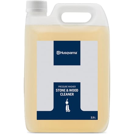 Husqvarna schoonmaakmiddel hout steen
